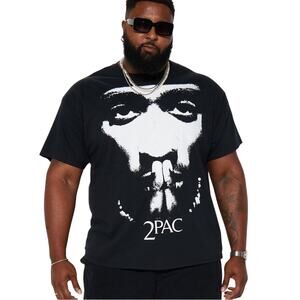 2PAC Tupac Prayer Short Sleeve Tee Unisex Large New without Tag Style # 31781695